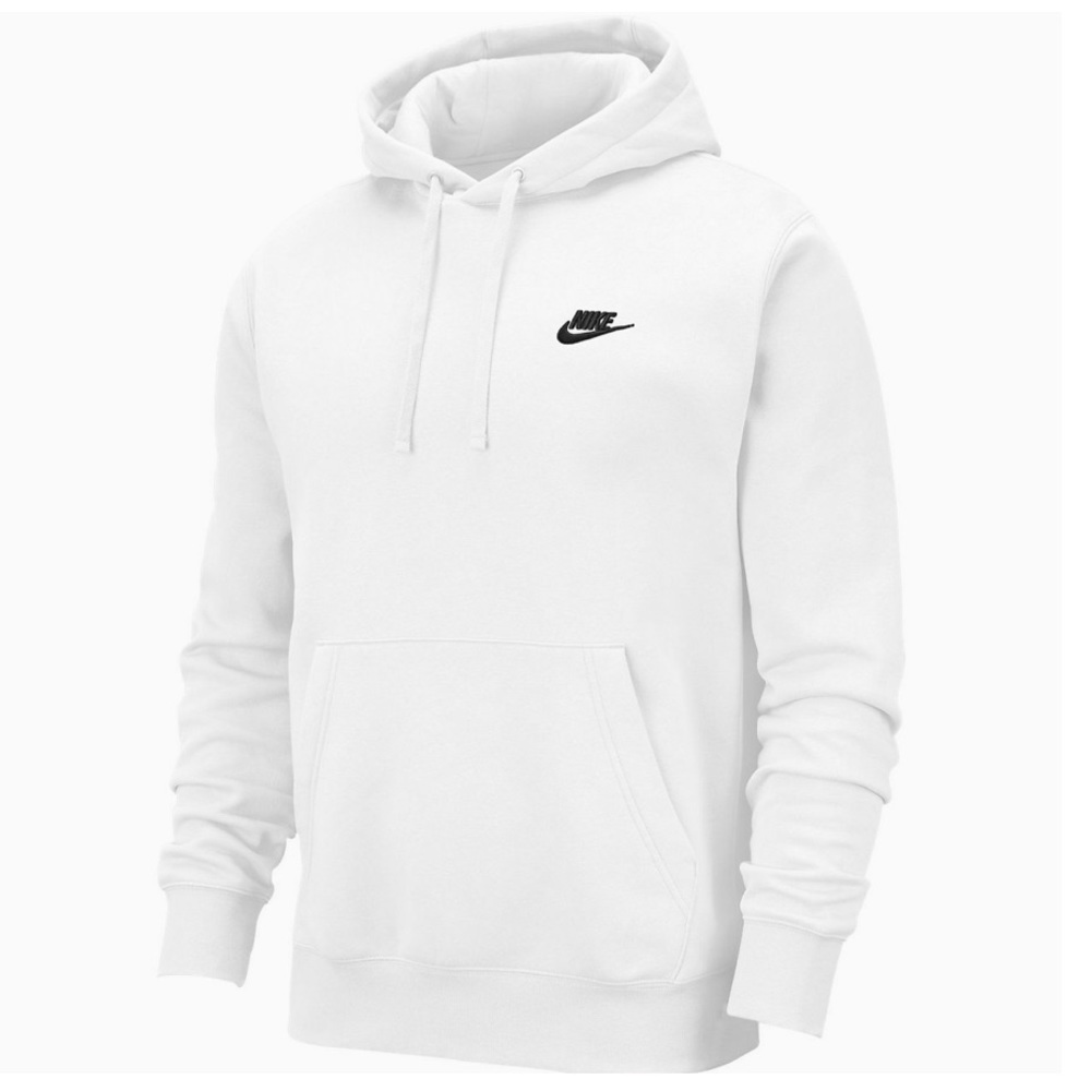 nike hoodie -white